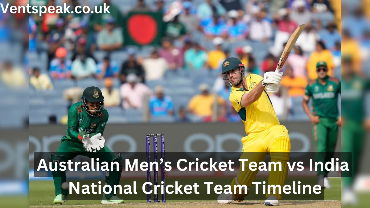 Australian Men’s Cricket Team vs India National Cricket Team Timeline